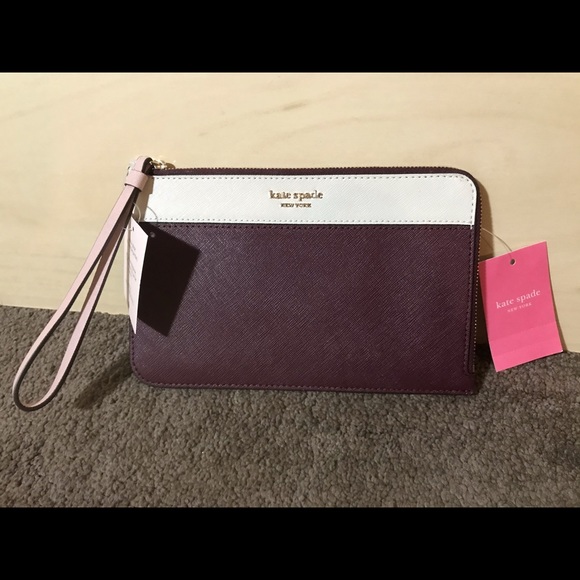 KATE SPADE- Medium Cameron L-Zip Wristlet (NWT) - Picture 2 of 8